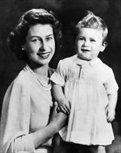 La princesse Elisabeth et le prince Charles