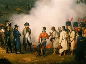Lejeune, Bivouac de Napoléon Ier à la veille de la bataille d'Austerlitz (détail)