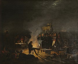 Roehn, Bivouac de Napoléon Ier sur le champ de bataille de Wagram pendant la nuit du 5 au 6 juillet 1809