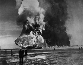 Explosion du "Hindenburg", 1937