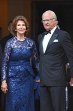 Silvia et Charles XVI Gustave de Suède