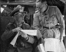 Erwin Rommel, Offizier, D, Afrikakorps vor Tobruk April 41