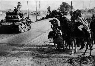 2.WW, North africa, war theater (Africa campaign), german africa corps Feb.41-May43: Rommel's first offensive