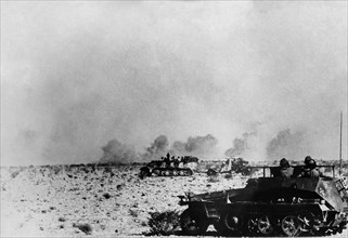 2.WW, North africa, war theater (Africa campaign) , german africa corps Feb.41-May43:
First offensive of Rommel - battle of Sollum - tank engagement , geman units , June 1941