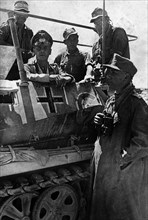 Erwin Rommel vor Tobruk 1942