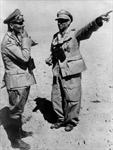 World War II: Erwin Rommel and General Ramcke before El Alamein