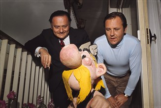 René Goscinny et Albert Uderzo, 1970
