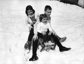 Caroline, Albert et Stéphanie de Monaco