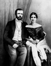 Otto von Bismarck et son épouse Johanna