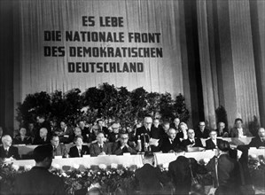 Dernière session du "Deutsche Volksrat", 1949-1950