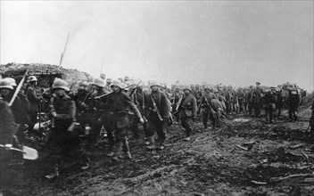 Assaut allemand dans les Flandres, 1918