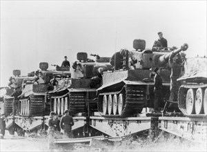 Chars allemands "Tiger I", 1943