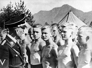 Inspection des Jeunesses hitlériennes, 1939
