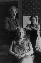 Albert Einstein and his family