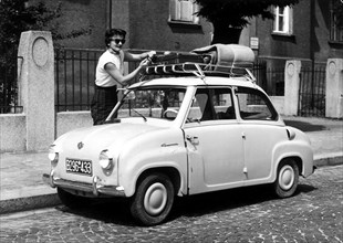 La "Goggomobil", fabriquée par  la société Glas