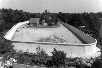 Vue de Hermsdorf, quartier de Berlin Ouest, 1982