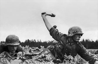 Patrouille allemande sur le front de l'Est, 1941