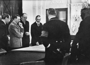 Rencontre Hitler - Chamberlain en 1938