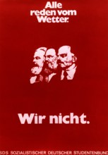 Affiche du SDS, 1968