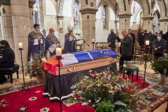 Obsèques du Président Valéry Giscard d'Estaing, Authon (Loir-et-Cher), le 5 décembre 2020