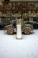 Illustrations Paris neige et soleil exposition