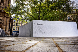 Jardin du 13 Novembre 2015 à Paris