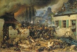Northern, Les Prussiens attaqués à Plancenoit lors de la bataille de Waterloo