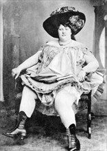 Fat Woman with Hat
