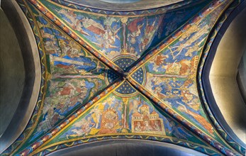Vaulted fresco choir chapel