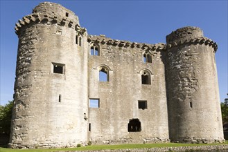 Historic ruins of Nunney Castle