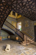 Staircase with tiles