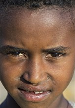 Portrait of a Tigray girl