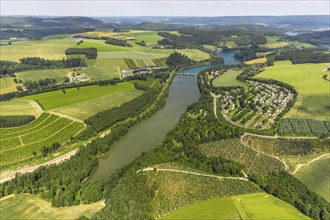 Knaus Campingpark at the southern end of Lake Hennesee