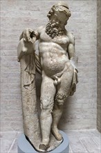 Statue of an old Satyr