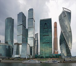 Skyline of Moscow City
