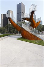 Steel sculpture