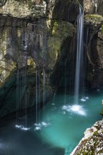 River course in Soca Canyon