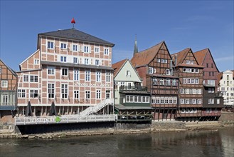 Historic half-timbered houses on Stintmarkt