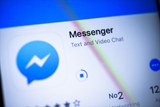 Facebook Messenger App in the Apple App Store