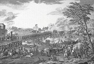 Storming of the bridge of Lodi on May 10