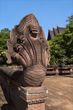 Naga figure at Wat Phuttha Nimit Phra Saiyat