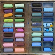 Box of pastels