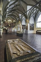 Grave plate of Ludwig and Hans Paulsdorfer in 1500 from the Minoritenkirche Regensburg