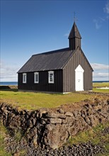 Black Wooden Church