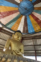 Buddha Statue at Latsay Kan Pagoda