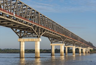 Pakokku Bridge across the Irrawaddy River