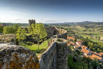 Castle of Polignac above the village