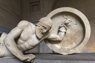 Sculpture from the gable of the temple of Aegina