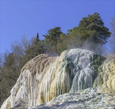 Lime deposits