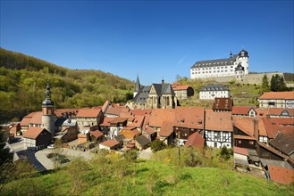 View of the castle and old town